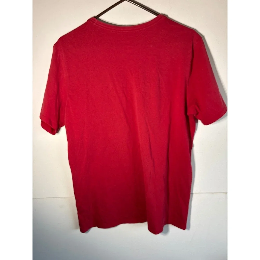 Jordan Dri-FIT T-Shirt Red Jumpman Logo Graphic Mens Large L‎ Nike MJ